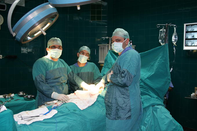 Hepatopankreatobilier Cerrahi Ekibi Operasyon Sırasında